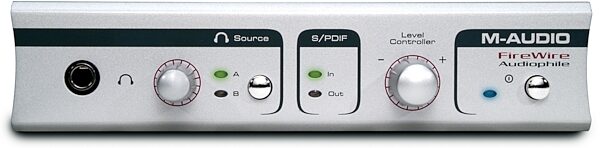 M-Audio Firewire Audiophile 2496 Audio Interface, Front View