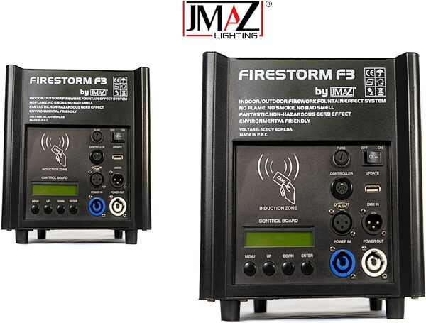 JMAZ Firestorm F3 Cold Spark 2-Unit Package, New, Detail Side