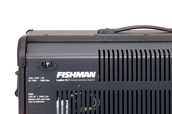 Fishman Loudbox Pro Acoustic Amplifier (600 Watts, 1x12 in.), Rear Cover Left