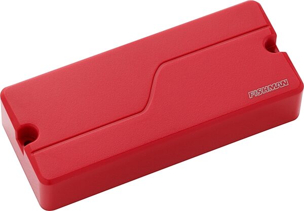Fishman Fluence Modern HB-7 3-Voice Humbucker 7-String Electric Guitar Pickup Set, Red Plastic, Action Position Back