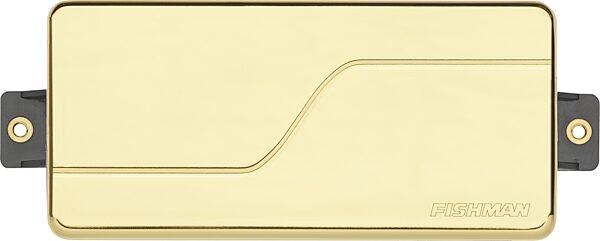 Fishman Fluence Modern HB-7 Ceramic 3-Voice Humbucker 7-String Electric Guitar Pickup, Gold, Action Position Back