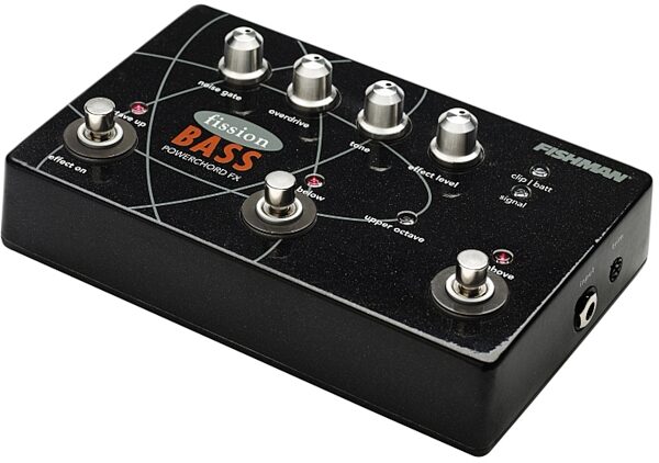 Fishman Fission Bass Powerchord Octave Pedal, Angle
