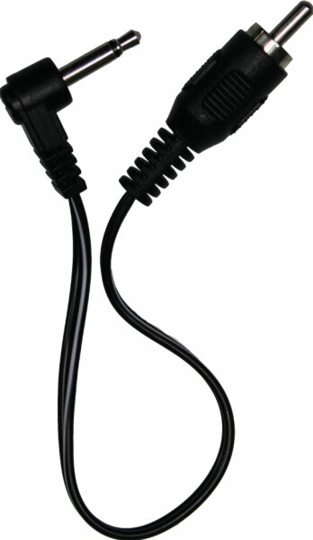 Cioks TP5 15cm DC Power RCA to 3.5mm L Tip Positive, New, Action Position Back