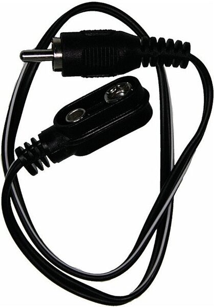 CIOKS Type 6 30 cm DC Power RCA to 9V Battery Clip, New, Action Position Back
