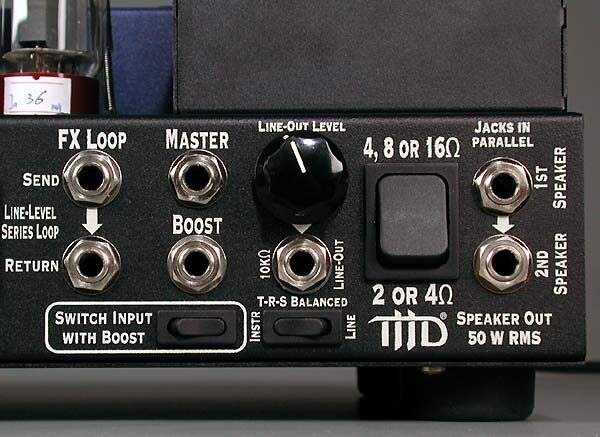 THD Flexi-50 Tube Guitar Amplifier Head (50 Watts), Loop I O