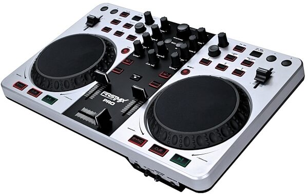 Gemini FirstMix PRO USB MIDI DJ Controller, Angle