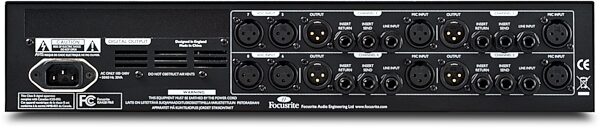 Focusrite ISA 428 MkII Microphone Preamplifier, New, Main Back