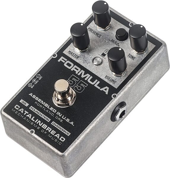 Catalinbread Formula 55 5E3 Tweed-Style Overdrive Pedal, New, Action Position Back