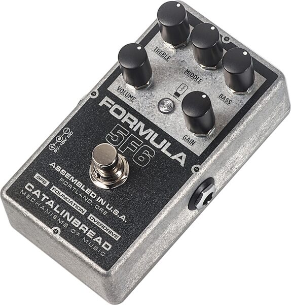 Catalinbread Formula 5F6 Tweed-Style Overdrive Pedal, New, Action Position Back