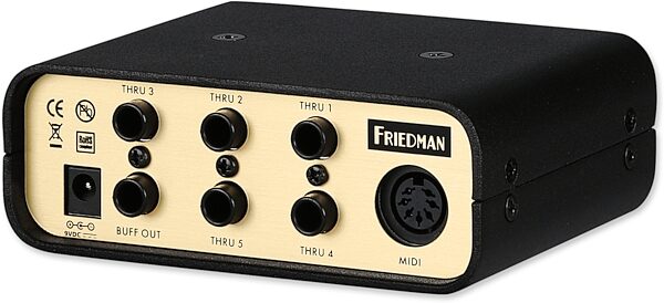 Friedman Tour Pro Pedal Board, 15 x 20 inch, with Power Supply, Action Position Back