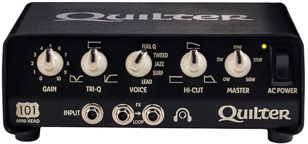 Quilter 101H Mini Guitar Amplifier Head (50 Watts), Main
