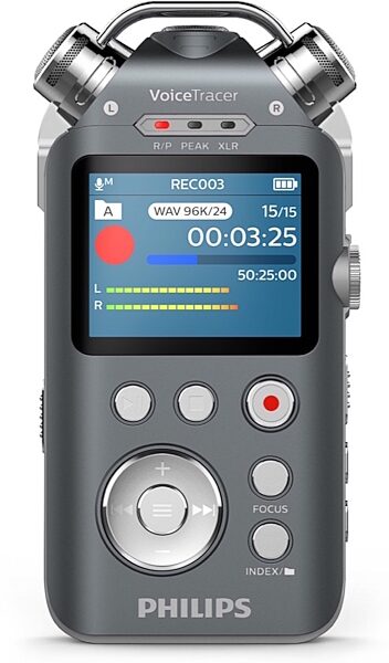 Philips DVT7500 Voice Tracer Audio Recorder, Main