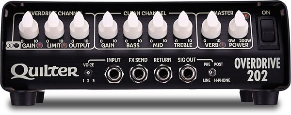 Quilter OverDrive 202 Guitar Amplifier Head (200 Watts), Warehouse Resealed, Action Position Back