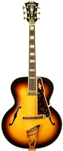 D'Angelico EX-Style B Archtop Electric Guitar (with Case), Front