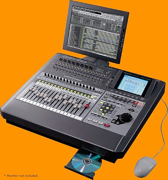 Roland VS2480CD 24-Track Digital Studio Workstation, Full Angle