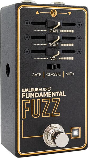 Walrus Audio Fundamental Series Fuzz Pedal, Warehouse Resealed, Action Position Back