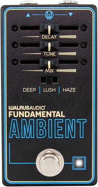 Walrus Audio Fundamental Series Ambient Reverb Pedal, New, Action Position Front