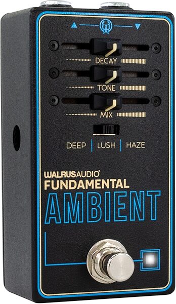 Walrus Audio Fundamental Series Ambient Reverb Pedal, New, Action Position Side