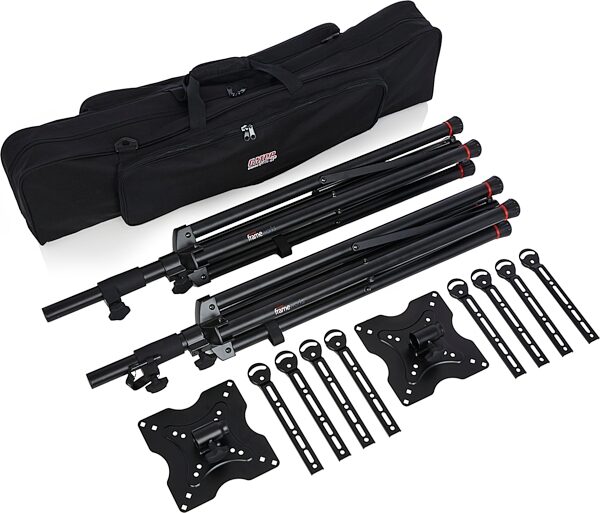 Gator G-AVLCDBAG2 Carry Bag For Dual AVLCD Stands, Detail Side