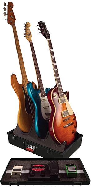 Gator G-GIG-BOX JR-TSA Pedalboard and 3-Guitar Stand Case, Main
