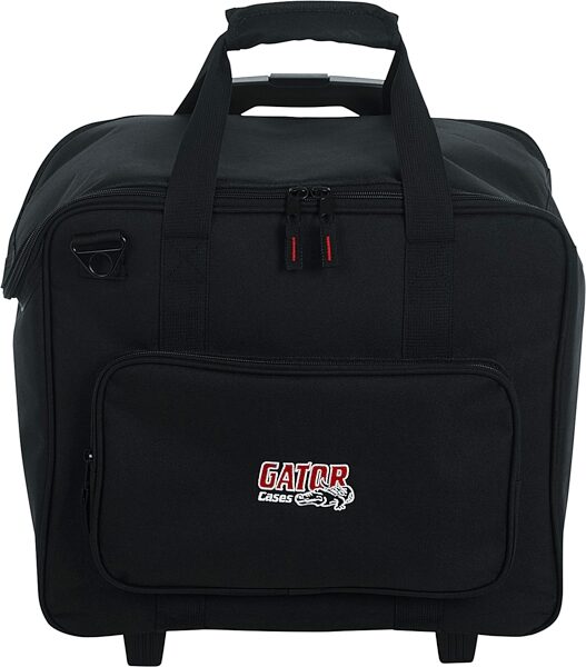 Gator G-LIGHTBAG-1610W LED PAR Lighting Tote Bag with Wheels, Action Position Back