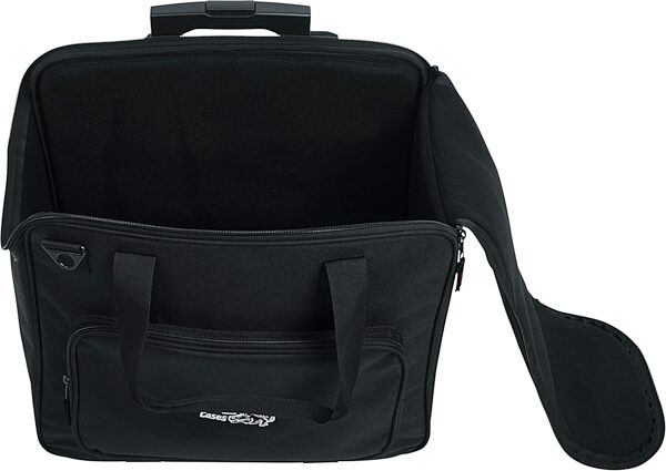 Gator G-LIGHTBAG-1610W LED PAR Lighting Tote Bag with Wheels, Action Position Back