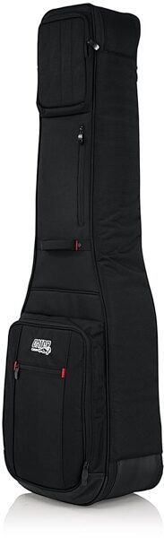 Gator G-PG BASS 2X ProGo Deluxe Double Gig Bag for 2 Electric Basses, New, Angle