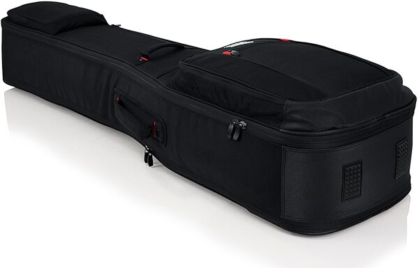 Gator G-PG BASS 2X ProGo Deluxe Double Gig Bag for 2 Electric Basses, New, Side
