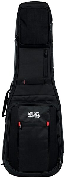 Gator G-PG ELEC 2X ProGo Deluxe Double Gig Bag for 2 Electric Guitars, New, Main
