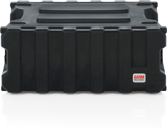 Gator Pro Series Molded Audio Rack Case, Shallow (13" Rackable Depth), 4-Space, 13 inch, G-PRO-4U-13, Blemished, Main