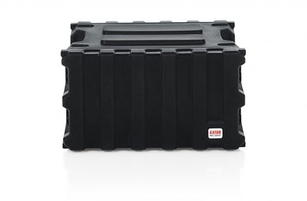 Gator Pro Series Molded Audio Rack Case, Shallow (13" Rackable Depth), 6-Space, 13 inch, G-PRO-6U-13, Main