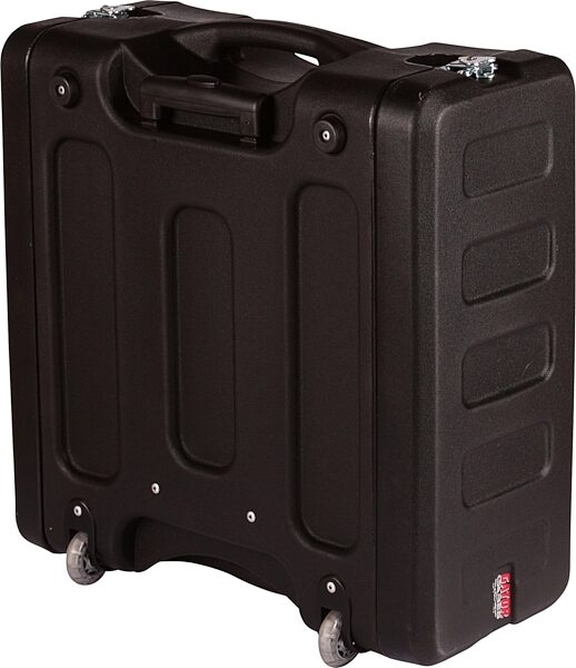 Gator Pro Series Molded Audio Rack Case, Deep (19" Rackable Depth), 4-Space, 19 inch, G-PROR-4U-19, with Wheels, Main