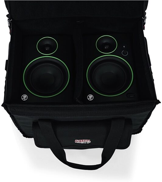 Gator G-STUDIOMON1 Gig Bag for Two 5-Inch Monitors, New, View1