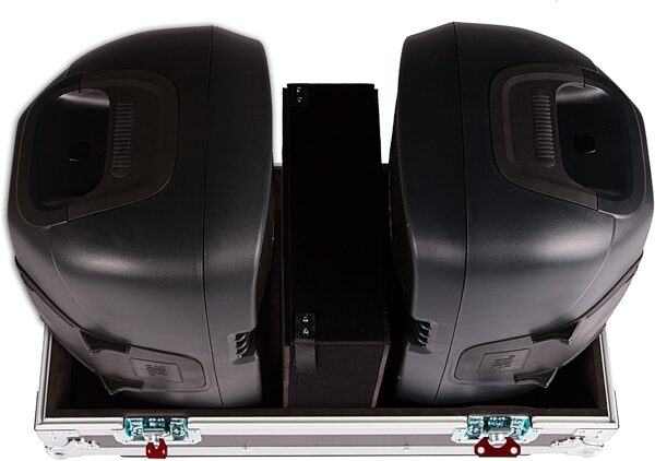 Gator Tour Style Transporter for Loudspeakers, Action Position Back