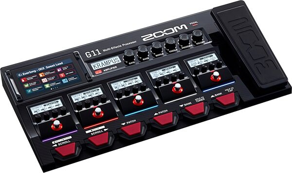 Zoom G11 Multi-Effects Processor, New, Angle