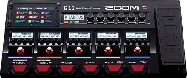 Zoom G11 Multi-Effects Processor, New, Top