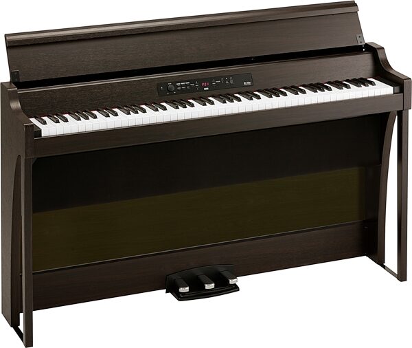 Korg G1 AIR Digital Piano, Brown, Angle