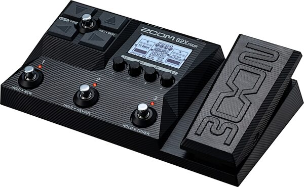 Zoom G2X FOUR Guitar Multi-Effects Processor Pedal, New, Action Position Back