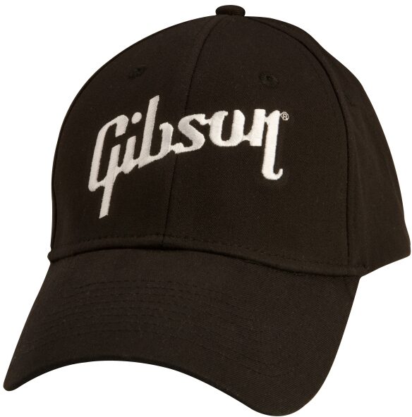 Gibson Logo Flex Cap, Black