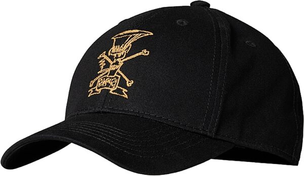 Gibson Slash Skully Trucker Hat, Black, Action Position Back