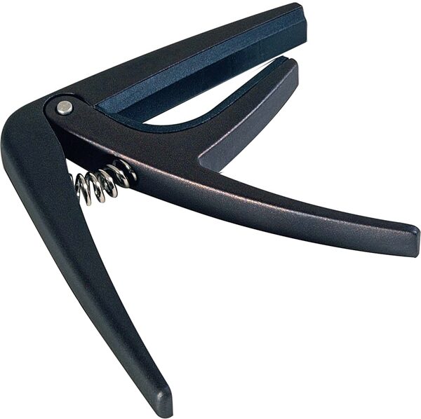 On-Stage GA-100 Guitar Capo, Black, Action Position Back