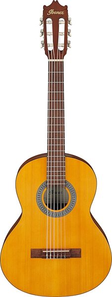 Ibanez GA2 3/4-Size Classical Acoustic Guitar, Open Pore Amber, Main