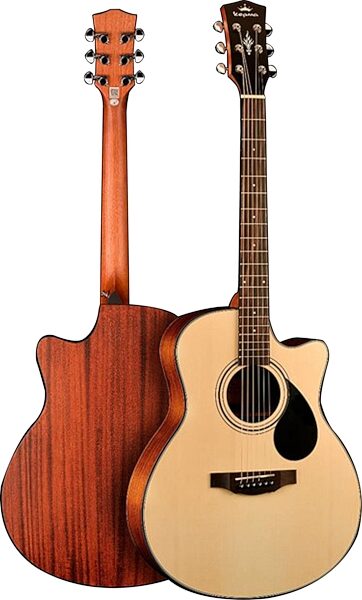Kepma K3 Series GA3-130 Acoustic Guitar, Action Position Back