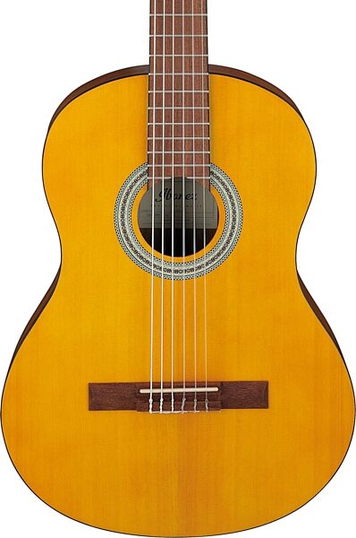 Ibanez GA3 Classical Guitar, Open Pore Amber, Action Position Back