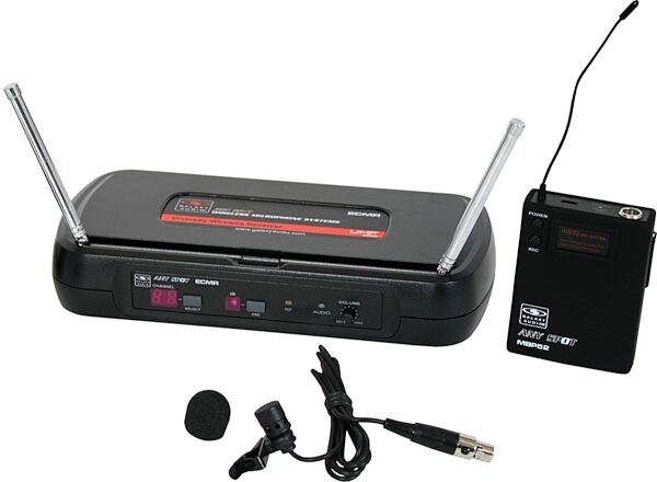 Galaxy Audio ECMR/52LV Lavalier Microphone Wireless System, Main