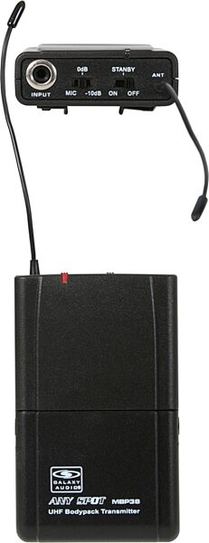 Galaxy Audio MBP38 Body Pack Transmitter, Main