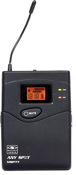 Galaxy Audio MBP77 Body Pack Transmitter, Main