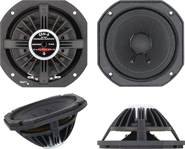 Galaxy Audio S5N-8 Replacement Speaker (5-Inch, 100 Watts), Main