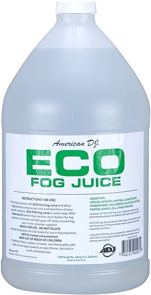 American DJ ECO Fog Juice, Main