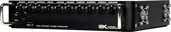 Gallien-Krueger Fusion 1200 Bass Amplifier Head (1200 Watts), New, Action Position Back